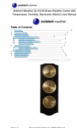 Ambient Weather GL164-M Посібник користувача