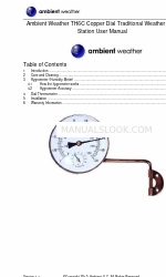 Ambient Weather TH6C Podręcznik użytkownika