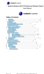 Ambient Weather WS-0100 User Manual