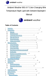 Ambient Weather WS-01T User Manual