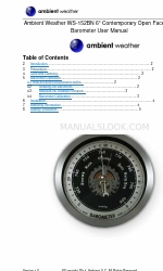 Ambient Weather WS-152BN Panduan Pengguna