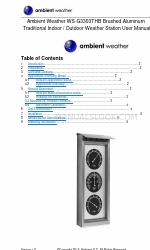 Ambient Weather WS-G3303THB Посібник користувача