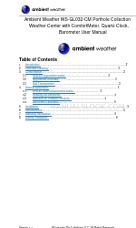 Ambient Weather WS-GL032-CM Посібник користувача