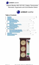 Ambient Weather WS-YG710S-Y Manuel