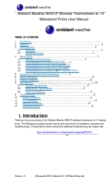 Ambient Weather WH31P User Manual