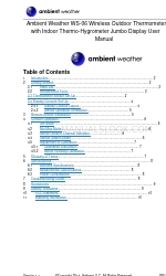 Ambient Weather WS-06 User Manual