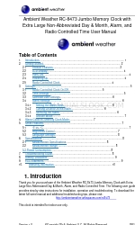 Ambient Weather RC-8473 Manual del usuario