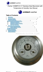 Ambient Weather FISCHER 1508BTH-01 Panduan Pengguna