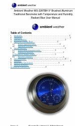 Ambient Weather WS-228TBH Panduan Pengguna