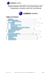 Ambient Weather WS-HE01 Manual