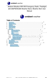 Ambient Weather WR-090 Panduan Pengguna