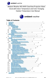 Ambient Weather WS-8400 Kullanıcı Kılavuzu