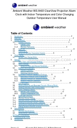 Ambient Weather WS-8460 Panduan Pengguna