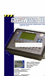 ACR Electronics GlobalWatch 2600 Specyfikacje