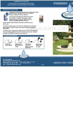 Ambiente 2 Tier Classic Stone Fountain Installationsanweisung