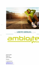 Ambiotex TechUnit Manual do utilizador