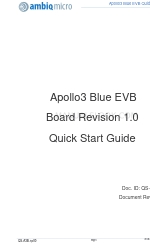 ambiq micro Apollo3 Blue EVB Schnellstart-Handbuch