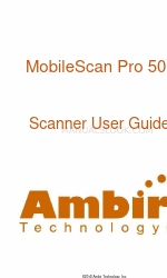 Ambir MobileScan Pro 500i Посібник користувача