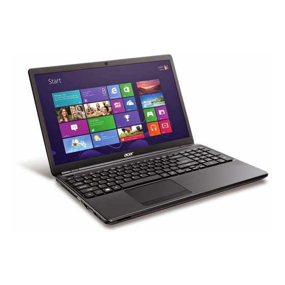 Acer TravelMate P245-M Kurzanleitung