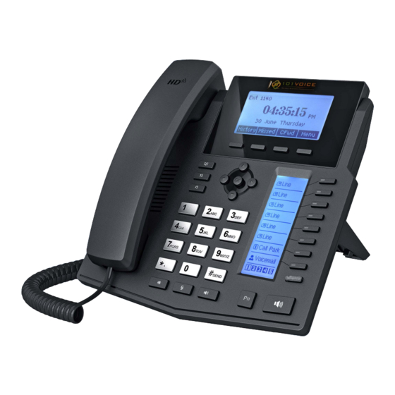 101VOICE IP840G Quick User Manual