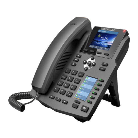 101VOICE IP860G Quick User Manual