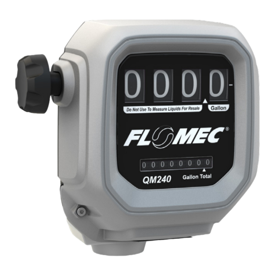 Flomec GPRO QM Series オーナーズマニュアル