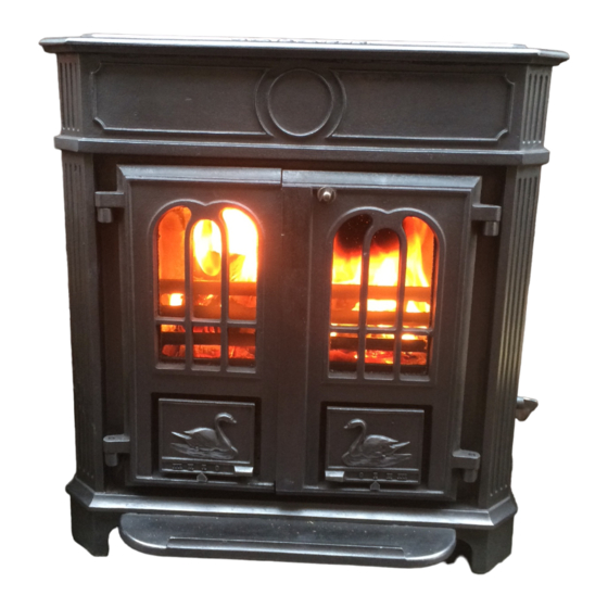 Coalbrookdale Freestanding Severn Stove with Boiler Manual de Instruções