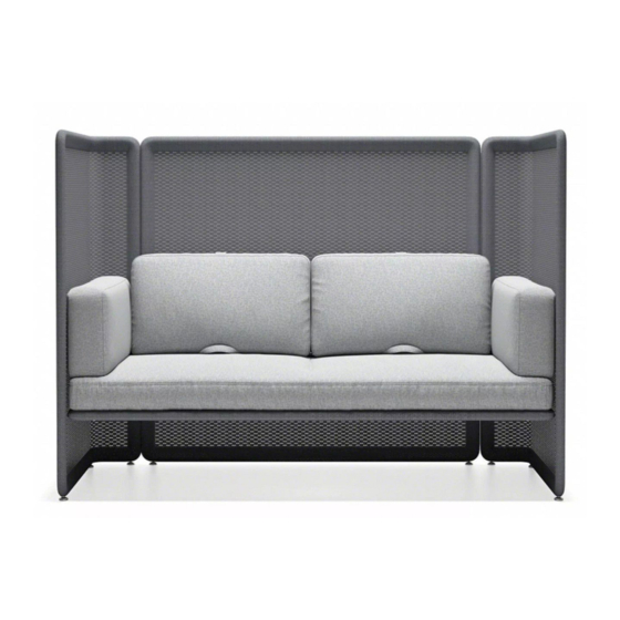 Coalesse Lagunitas Arm, Corner & Straight Back Cushion Замена