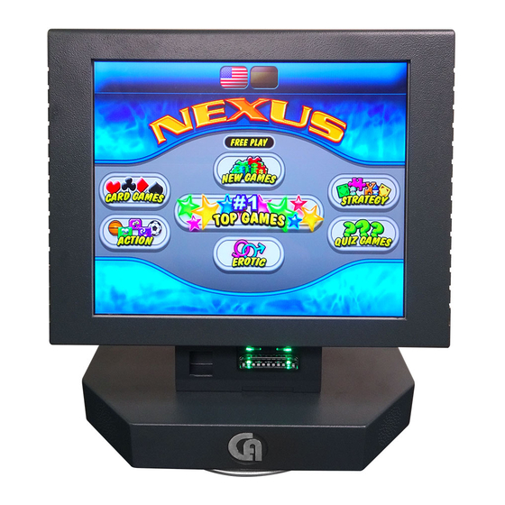 Coastal Amusements NEXUS 소유자 매뉴얼