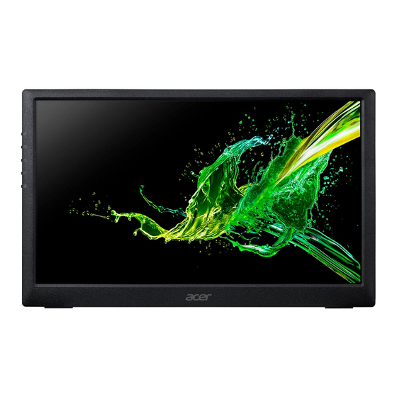 Acer ACPM161QBU User Manual