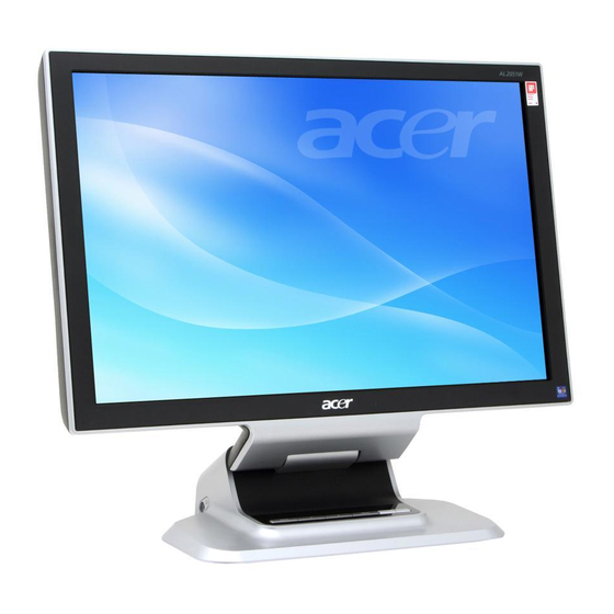 Acer AL2051 Benutzerhandbuch