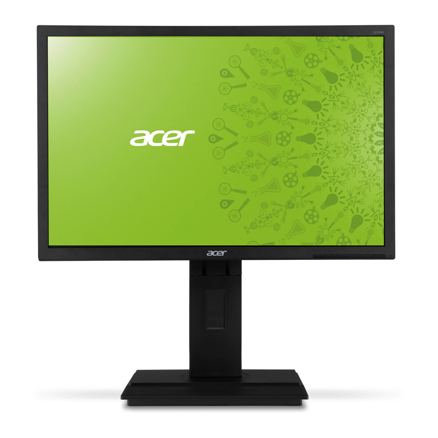 Acer B276HL 사용자 설명서