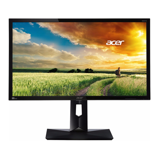 Acer CB281HK Руководство пользователя