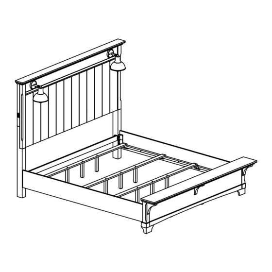 Bob's Furniture CHARLESTON KING BED 20069854 Montageanleitung