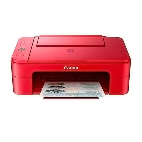 Canon TS3100 Series 시작하기