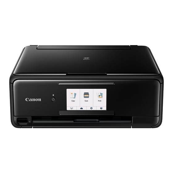 Canon TS8100 Series Memulai