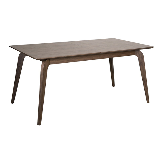 Euro Style LAWRENCE Extension Dining Table Istruzioni per il montaggio