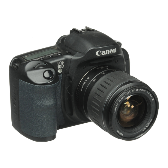 Canon 0304B001 - EOS 1D Mark II N Digital Camera SLR Manual de instrucciones