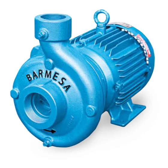 Barmesa Pumps 62070001 Instrukcja instalacji, obsługi i konserwacji