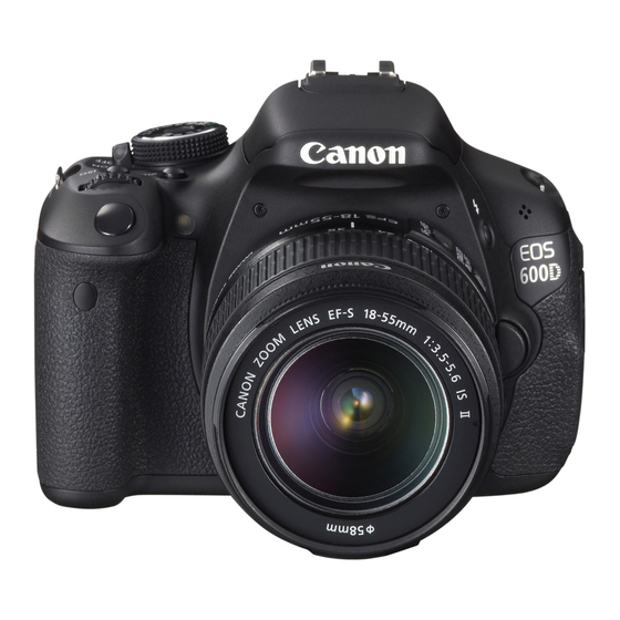 Canon 600D Базовое руководство