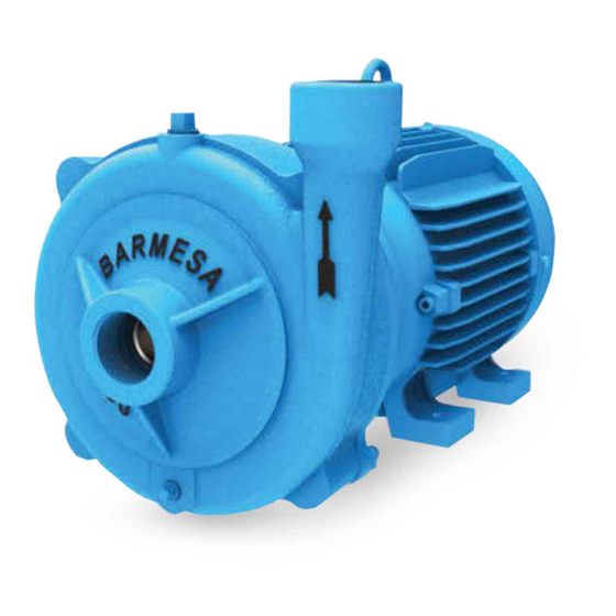 Barmesa Pumps 62071517 Посібник з монтажу, експлуатації та технічного обслуговування