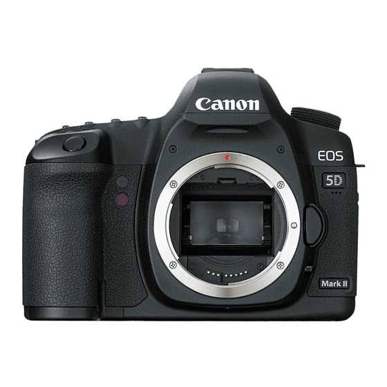 Canon CANON 5D MARK II Розумний посібник