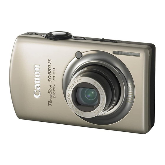 Canon CNG10HOLKIT5-BFLYK1 - Powershot G10 14.7 Megapixel Digital Camera Software Handleiding