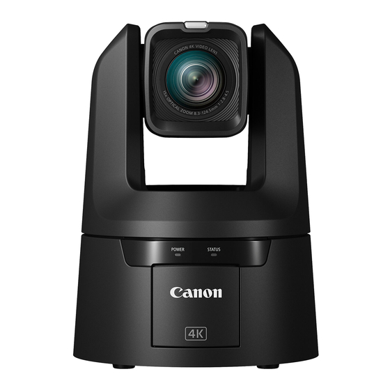 Canon CR-N700 Manuel d'installation