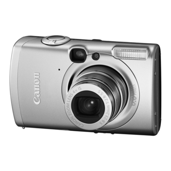 Canon DIGITAL IXUS 800 IS Руководство пользователя