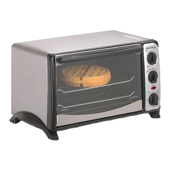 Euro-Pro CONVECTION TOASTER OVEN Owner's Manual