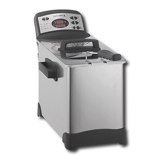 Euro-Pro ELECTRONIC DEEP FRYER F1066 Посібник користувача