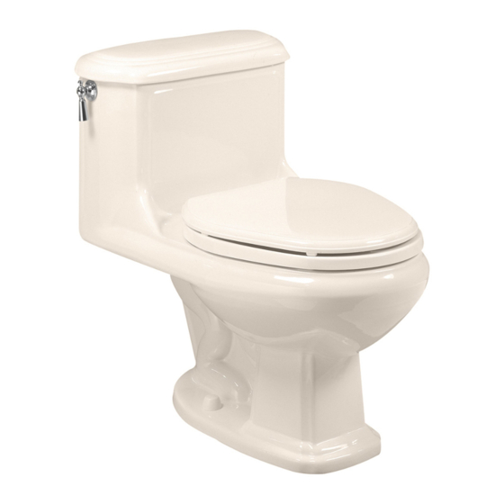 American Standard Antiquity 1.6 GPF One-Piece Toilet 2038.016 Einbauanleitung