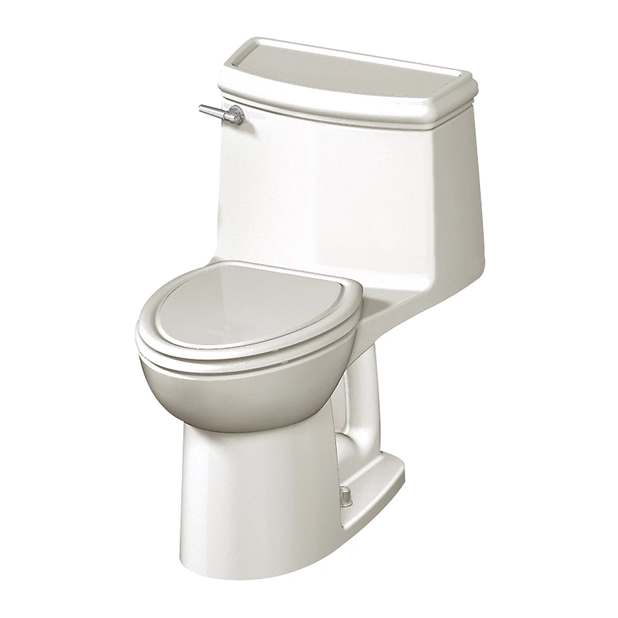 American Standard Traditional Champion 4 Elongated Right Height One-Piece Toilet 2034.004 Ficha de especificações