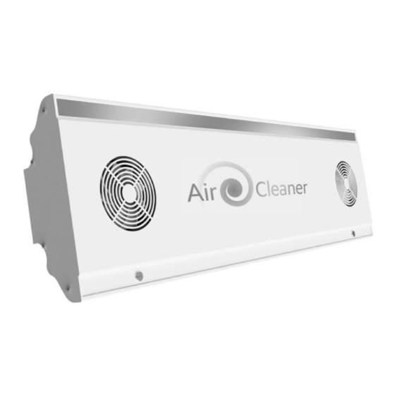 Air Cleaner profiSteril 300 Gebruikershandleiding